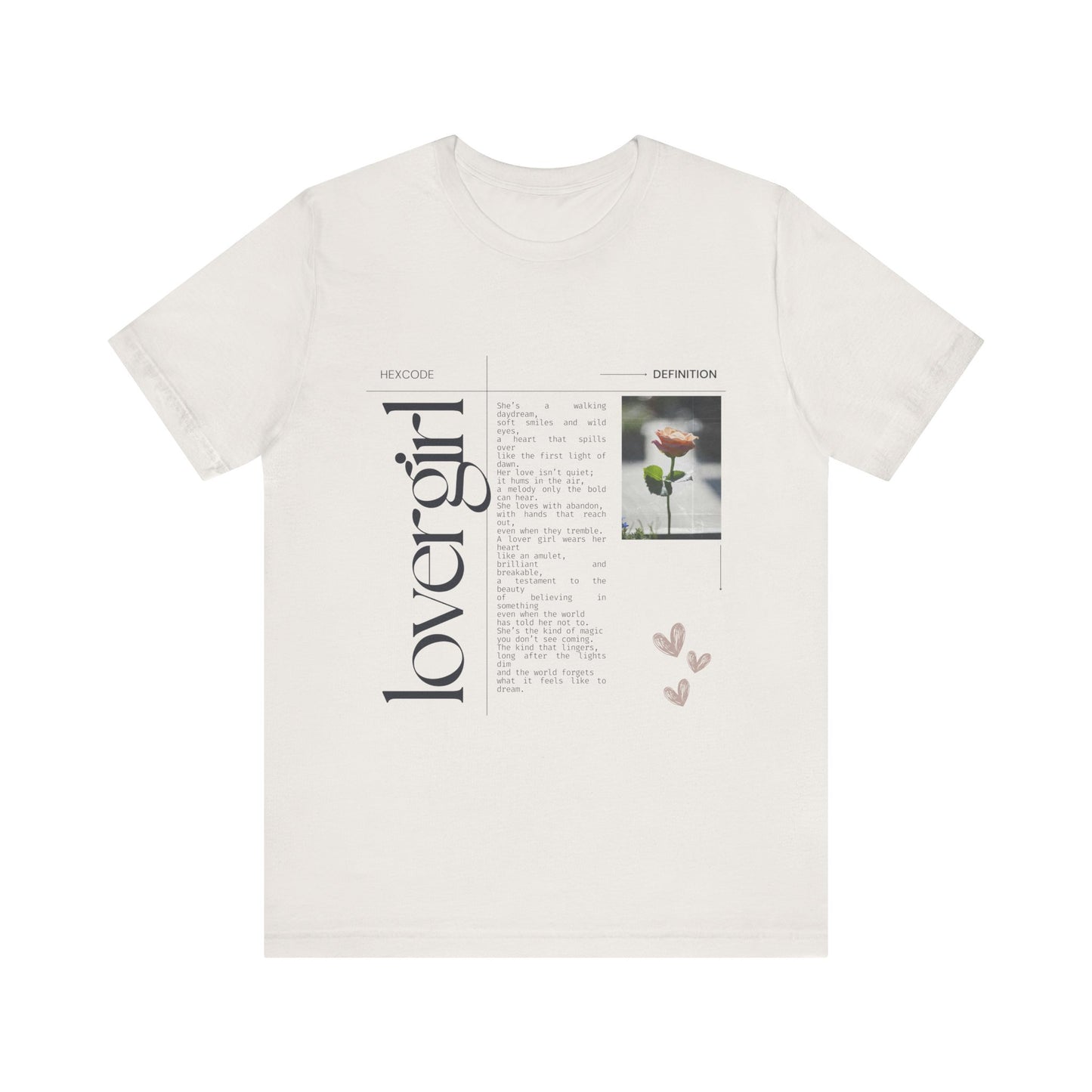 Lovergirl Valentine's Day Streetwear T-Shirt