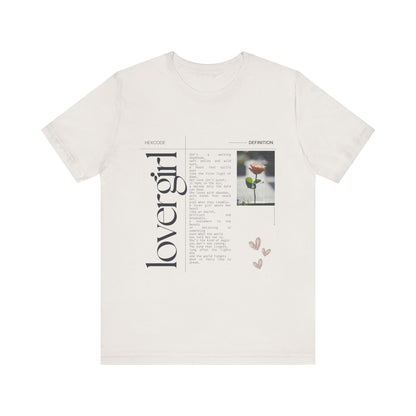 Lovergirl Valentine's Day Streetwear T-Shirt