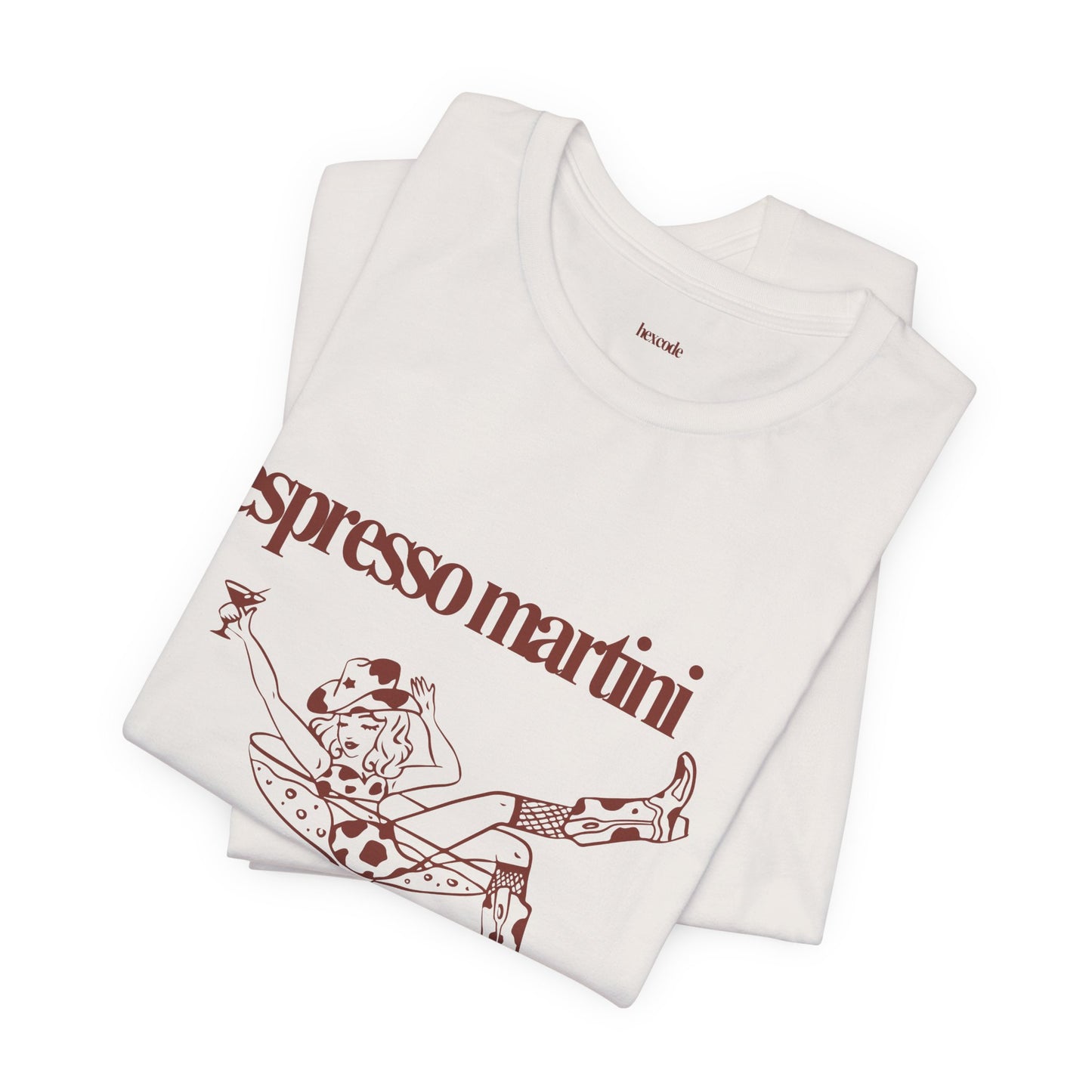 Espresso Martini Coffee Club Graphic Streetwear T-Shirt