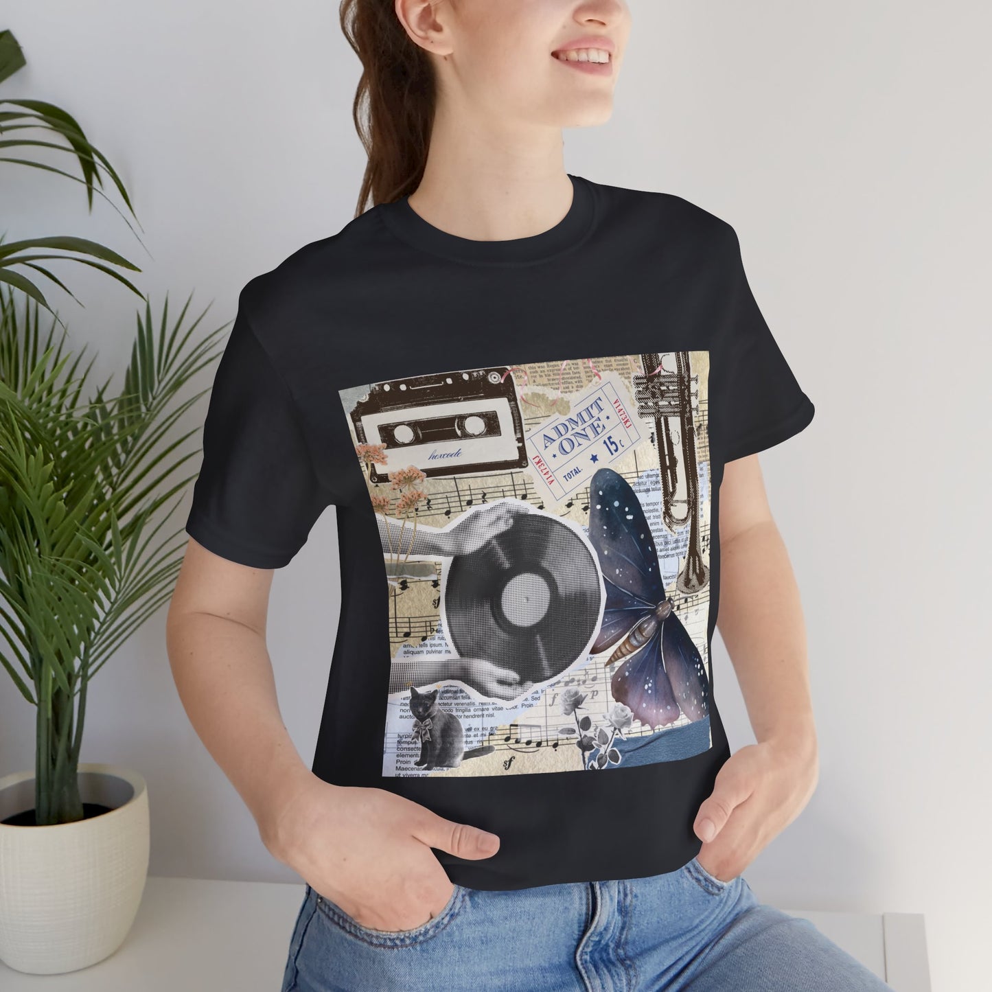 Listening Party Music Graphic Streetwear T-Shirt