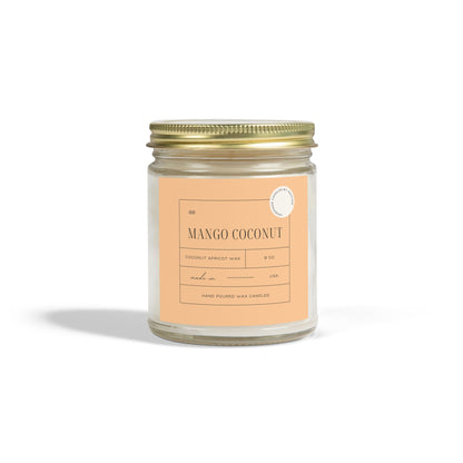 Mango Coconut - Coconut Apricot Scented Candle