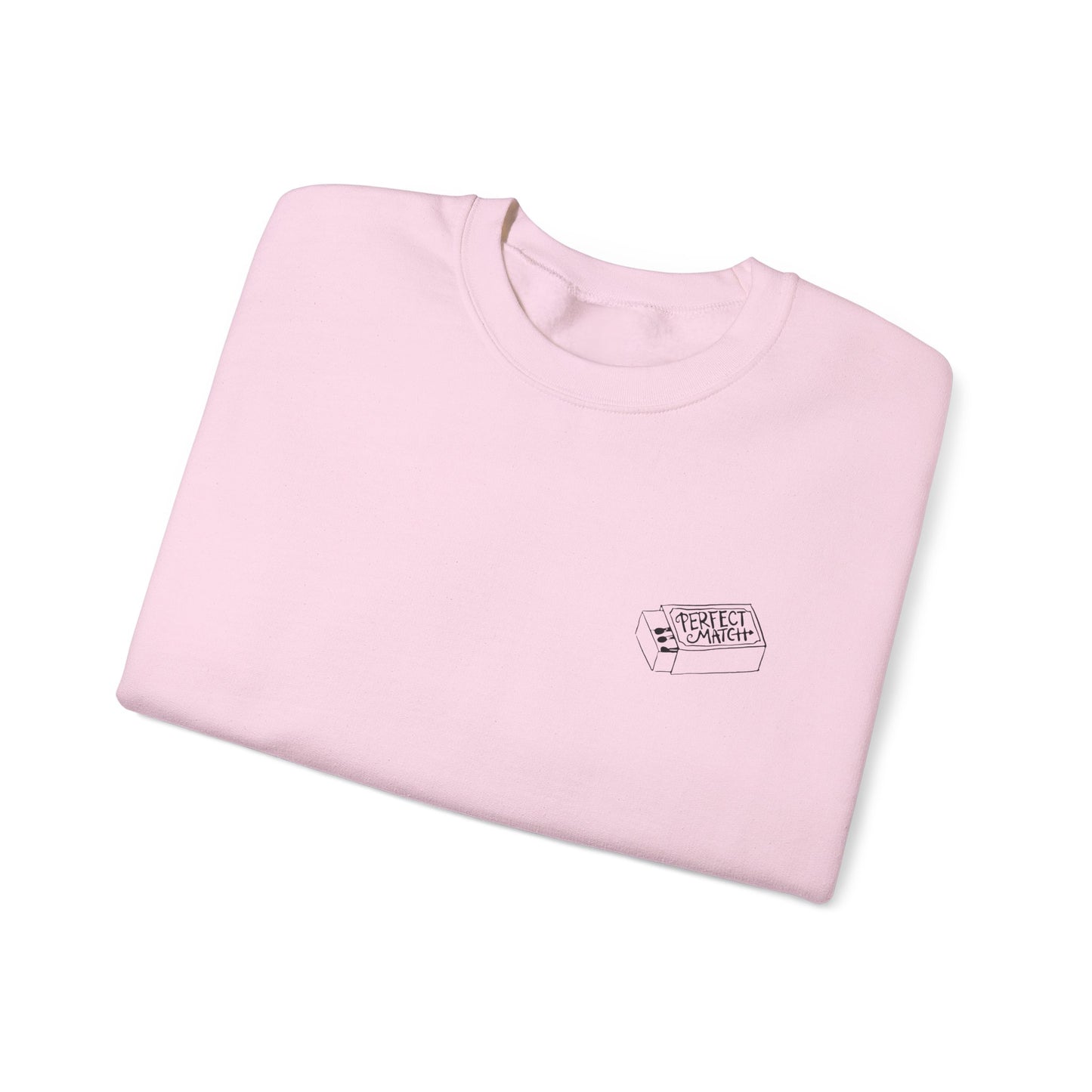 Perfect Match Valentine's Day Sweatshirt | Graphic Crewneck, Valentines Day Gift, Gifts for Her, Gifts for Him, Valentine's Day Present