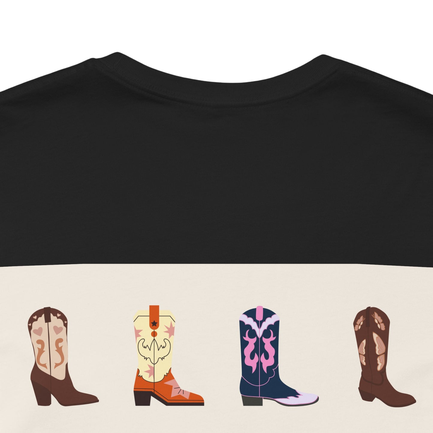 These Boots Streetwear T-Shirt - Black