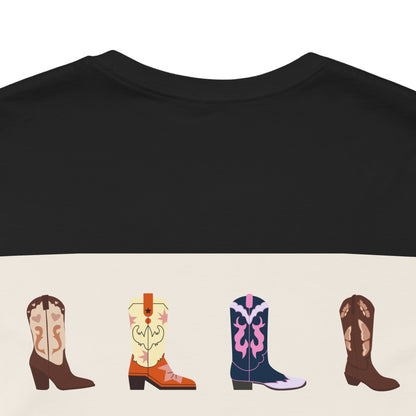 These Boots Streetwear T-Shirt - Black