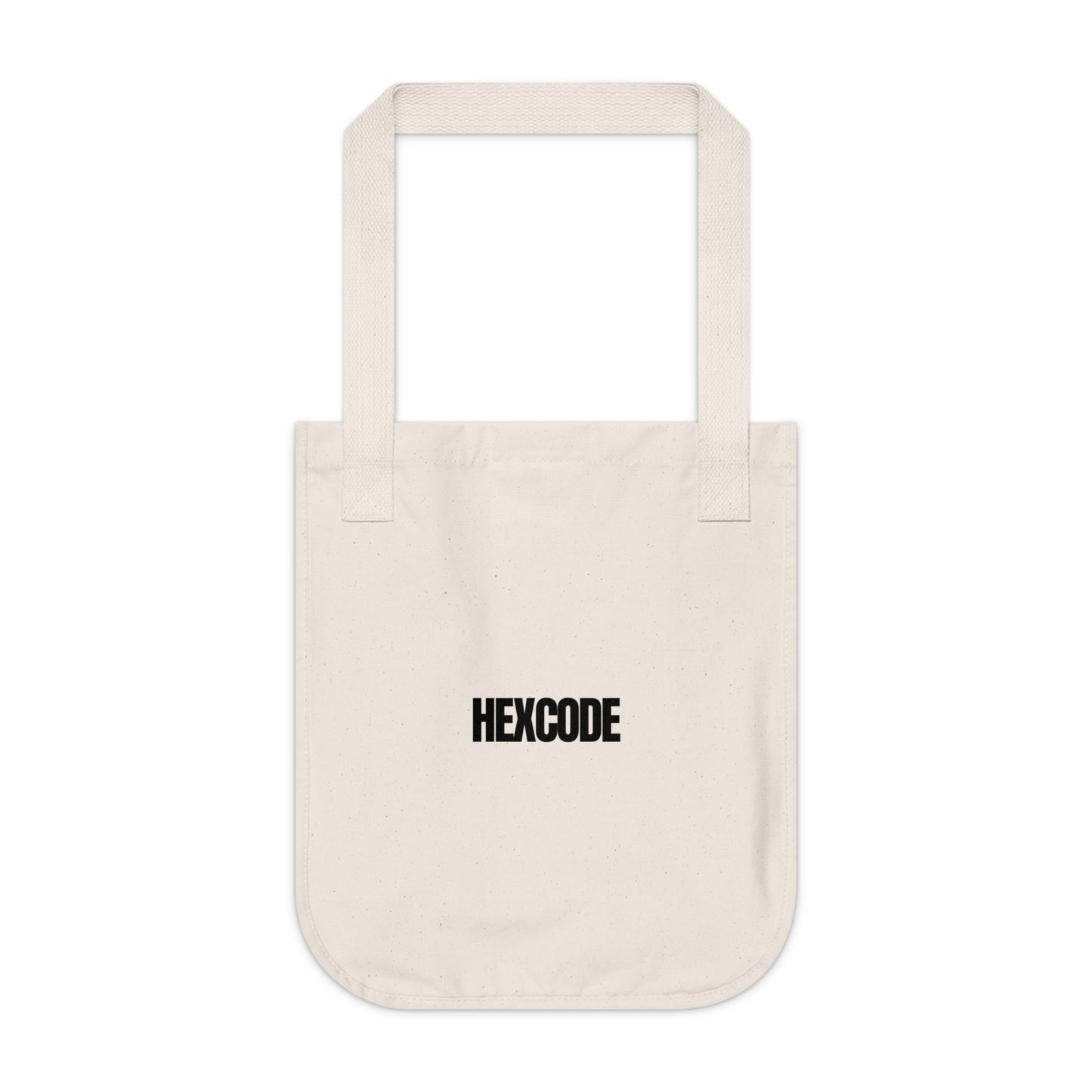 Created To Create Organic Canvas Tote Bag - White