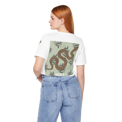 Sneaky Snake Streetwear T-Shirt - White