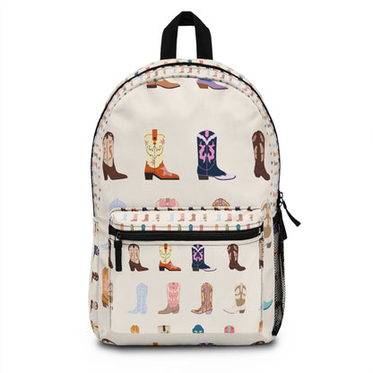 Cowgirl Boot Backpack