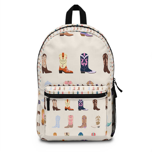 Cowgirl Boot Backpack