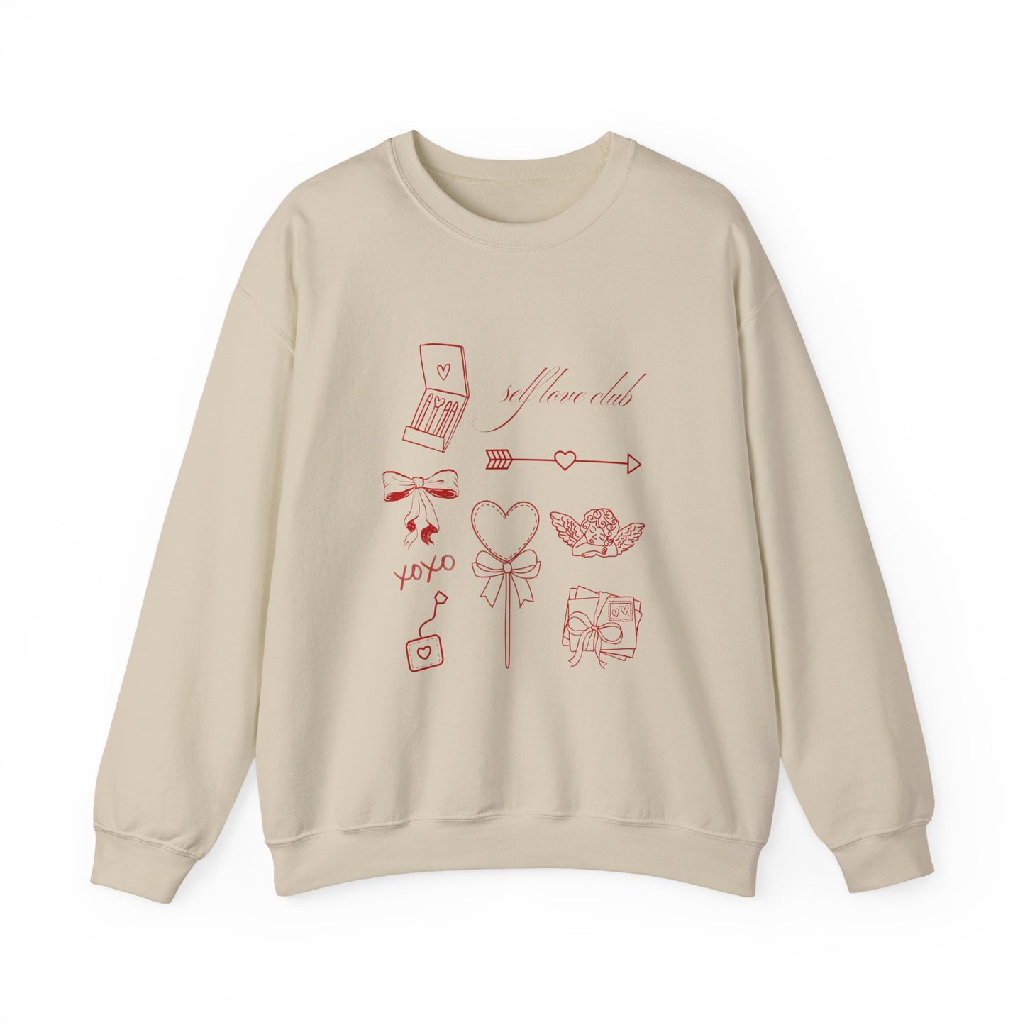 Self Love Club Valentine's Day Sweatshirt