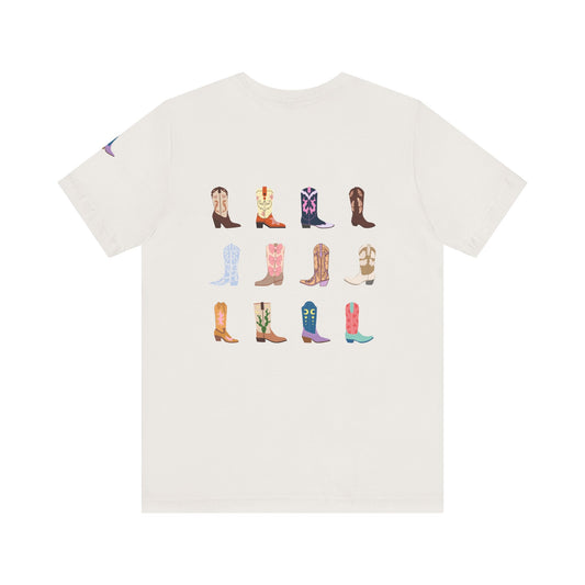 These Boots Streetwear T-Shirt - Vintage White