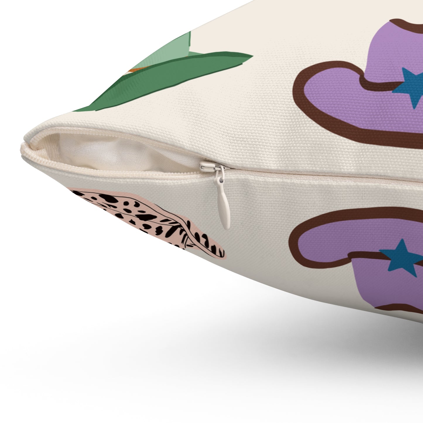 Cowgirl Hats Decor Pillow