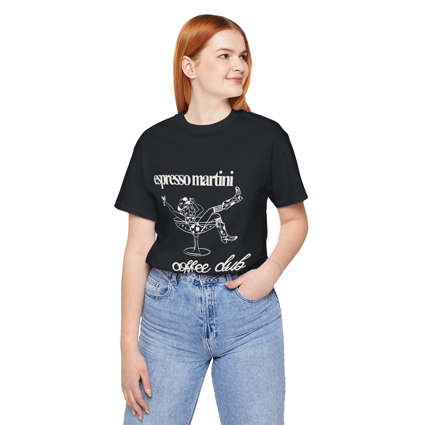 Espresso Martini Coffee Club Graphic Streetwear T-Shirt