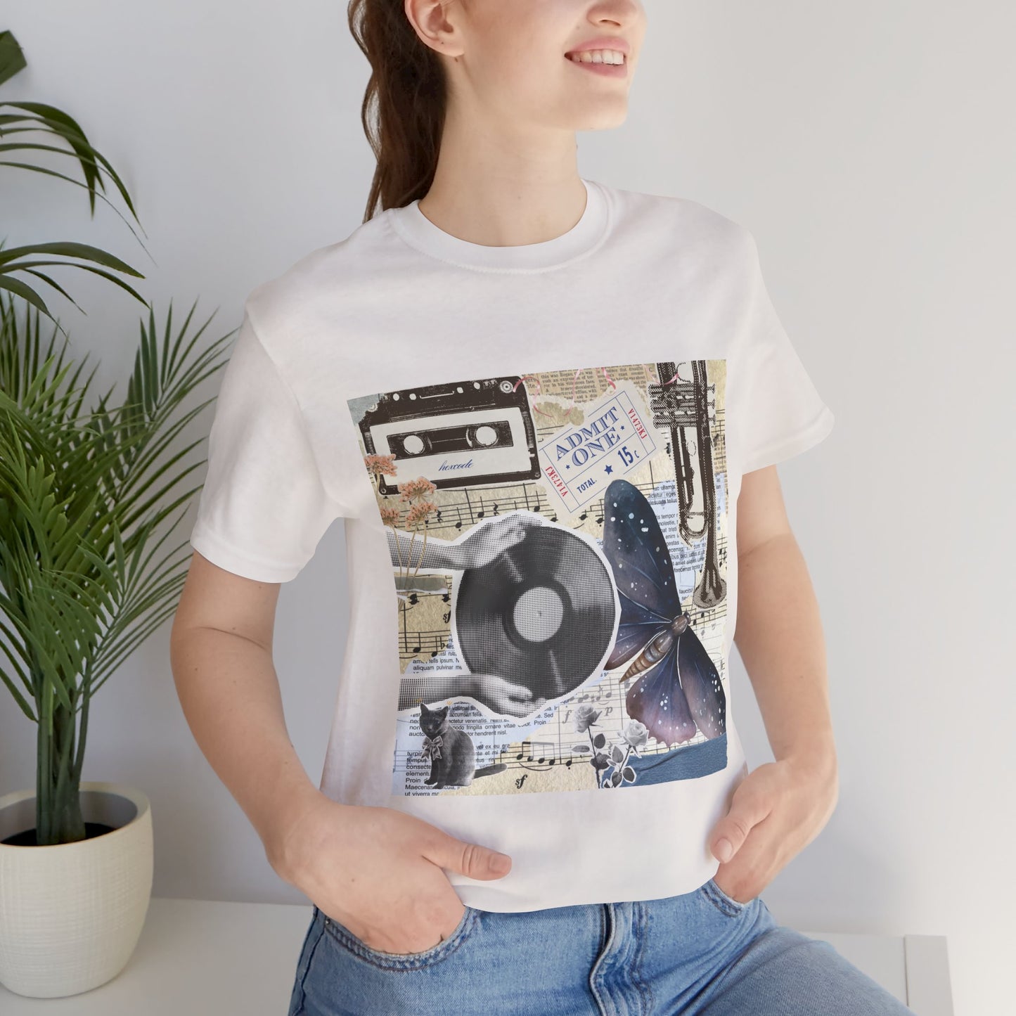 Listening Party Music Graphic Streetwear T-Shirt