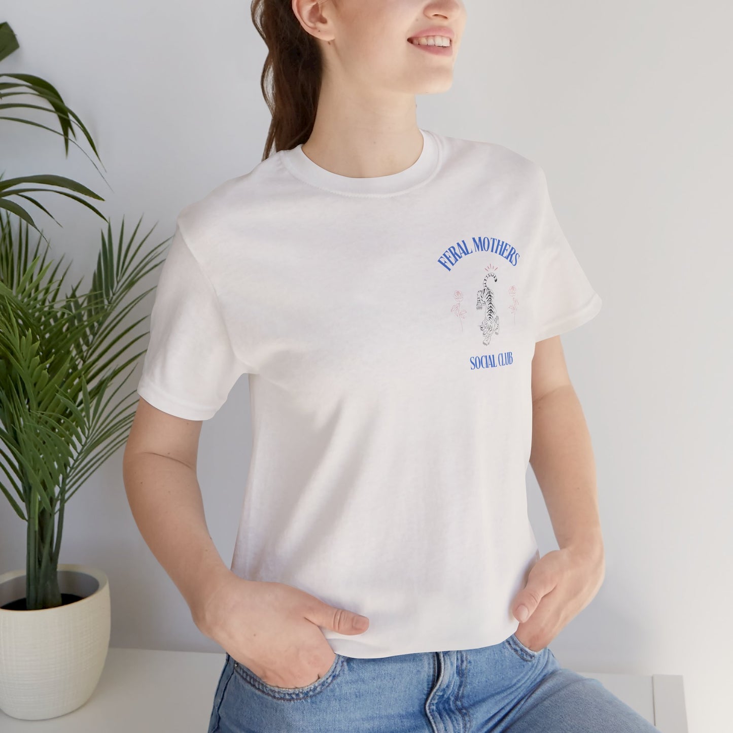 Feral Mothers Social Club Graphic Streetwear T-Shirt