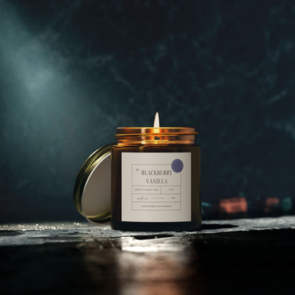 Blackberry Vanilla - Coconut Apricot Scented Candle