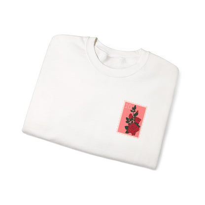 Valentine's Day Letter Stamps Sweatshirt | Graphic Crewneck, Valentines Day Gift, Gifts for Her, Gifts for Him, Valentine's Day Present