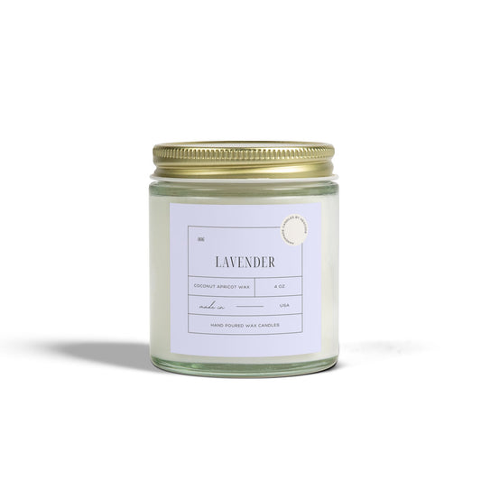Lavender - Coconut Apricot Scented Candle