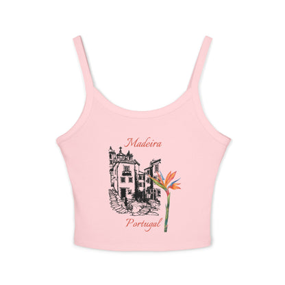Madeira Portugal Spaghetti Strap Tank Top