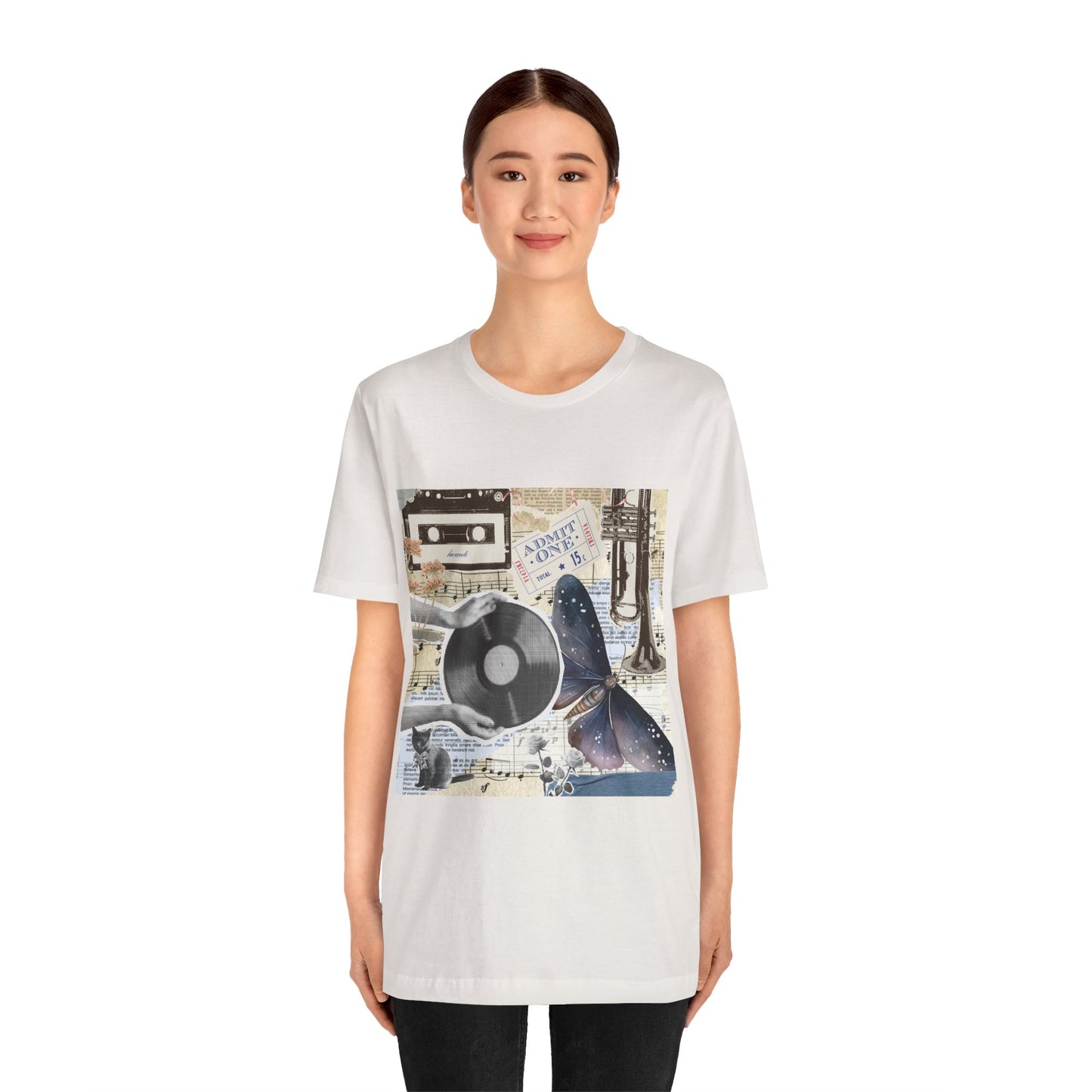 Listening Party Music Graphic Streetwear T-Shirt