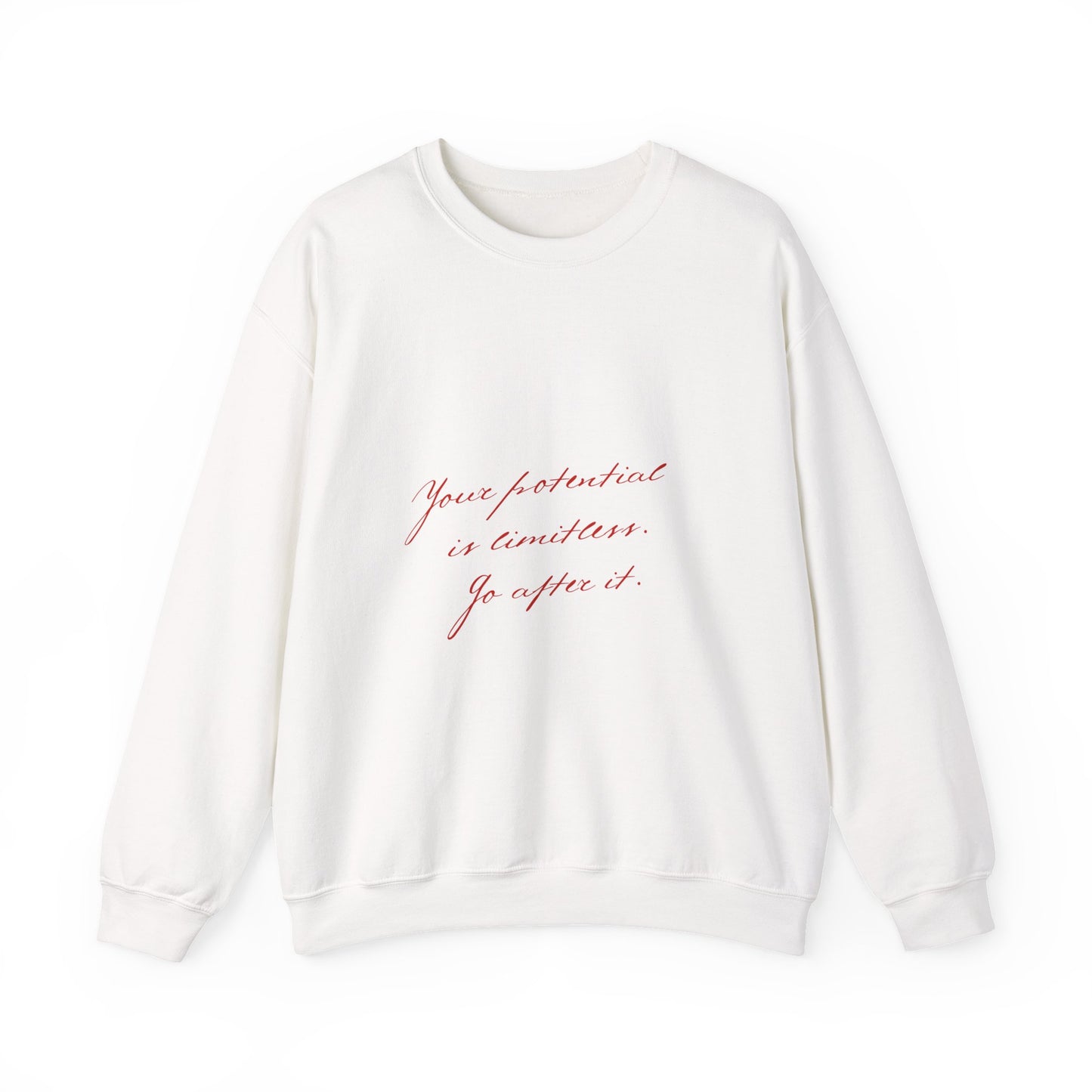 Your Potential is Limitless Valentine's Day Sweatshirt, Gifts for Her, Vday gift ideas, Valentine's Sweater, Trendy Aesthetic, Valentine