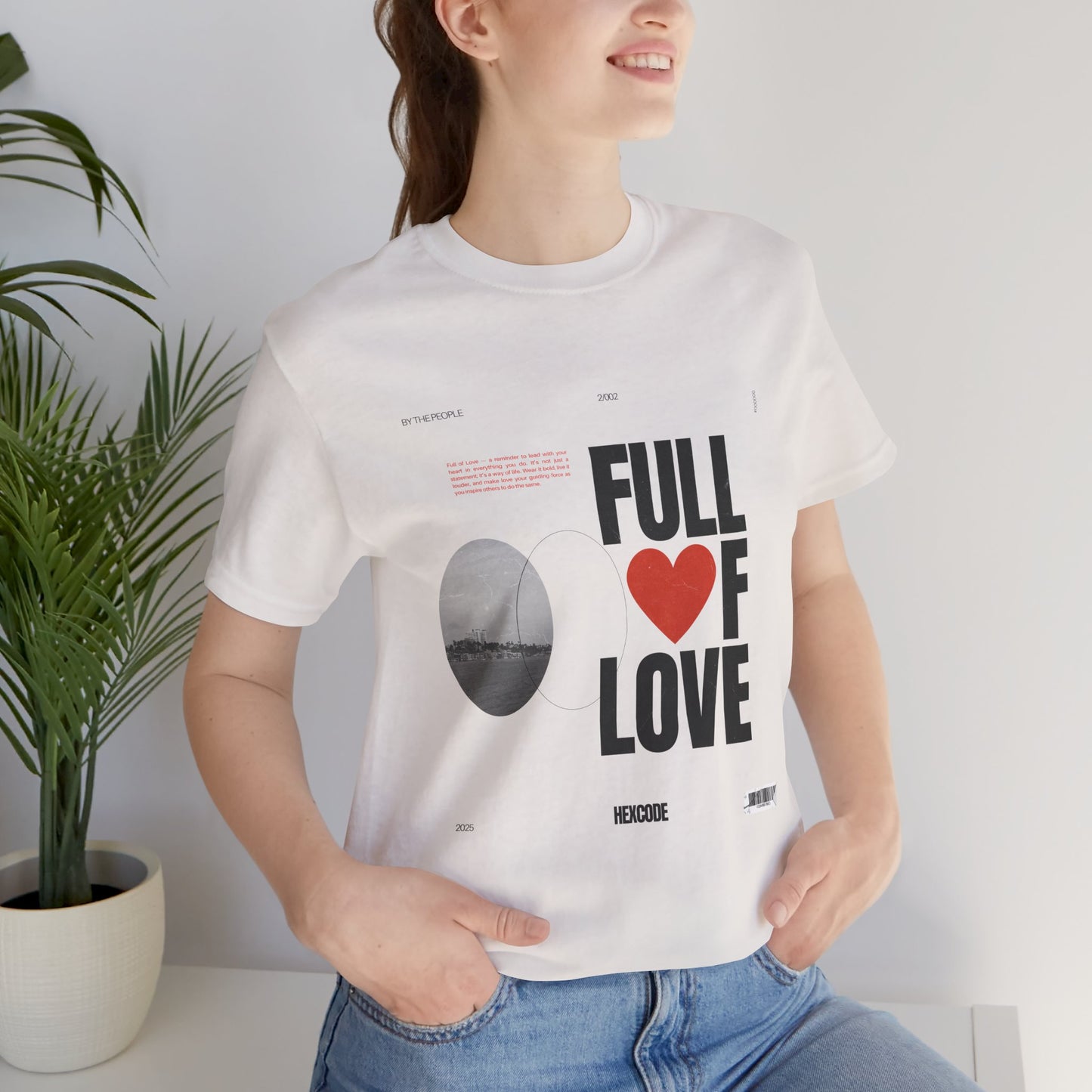 Love Streetwear T-Shirt - Vintage White