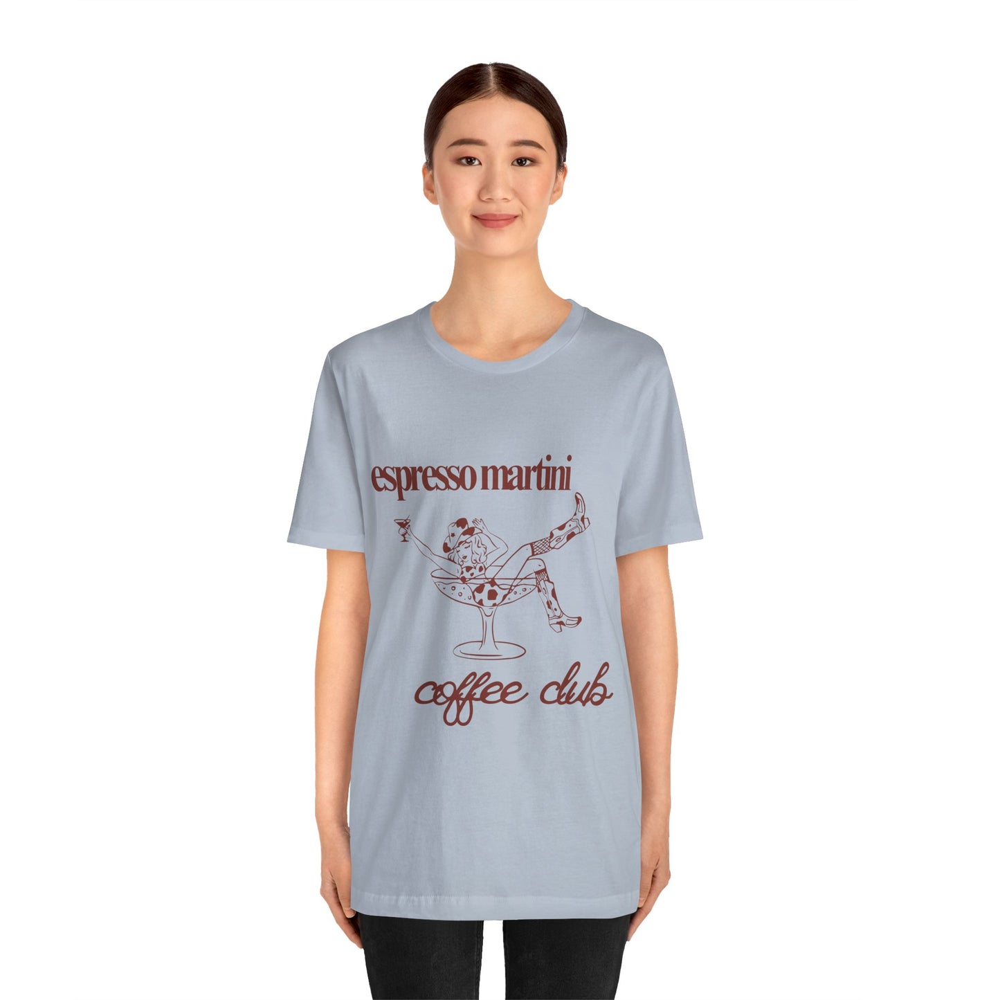 Espresso Martini Coffee Club Graphic Streetwear T-Shirt