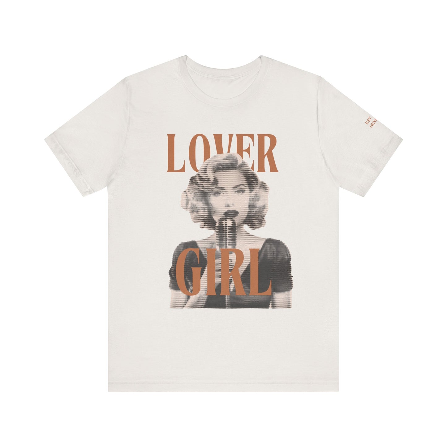 Lovergirl Vintage Aesthetic Valentine's Day Graphic Streetwear T-Shirt