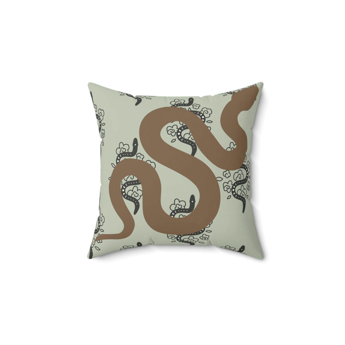 Sneaky Snake Decor Pillow