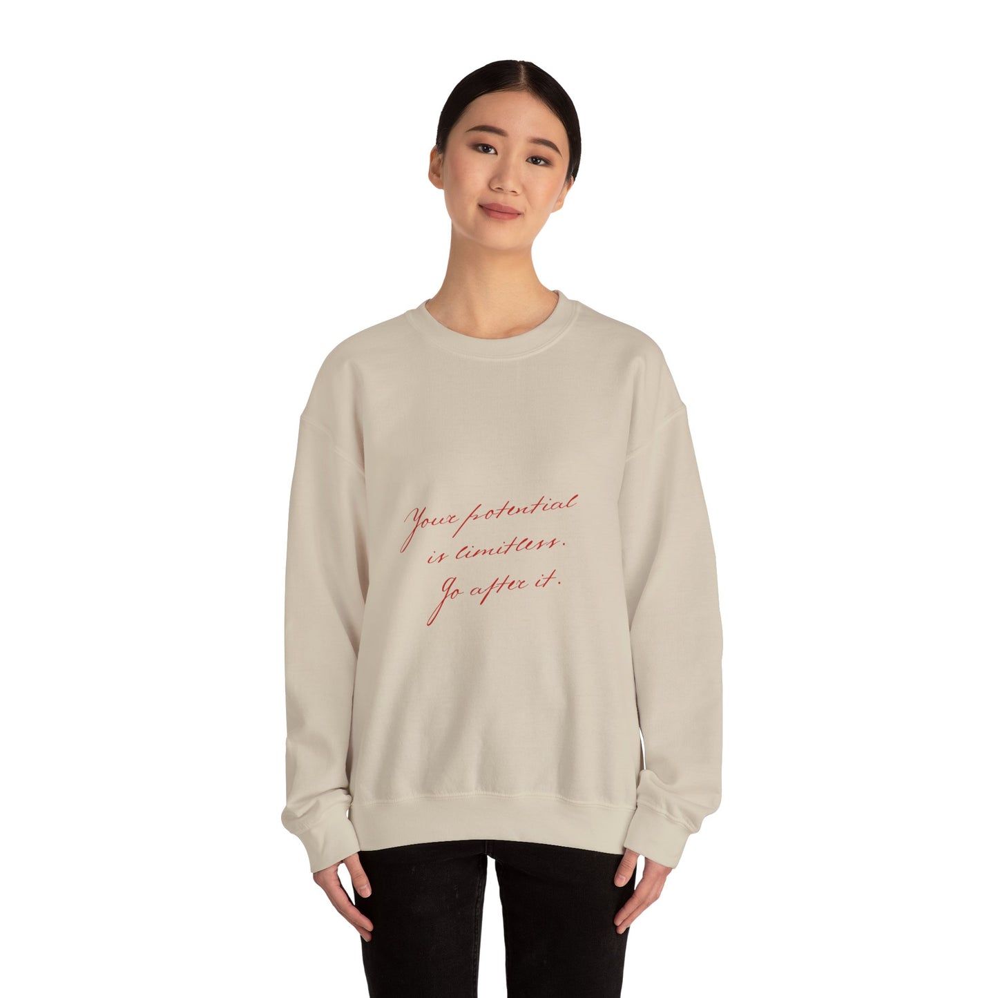 Your Potential is Limitless Valentine's Day Sweatshirt, Gifts for Her, Vday gift ideas, Valentine's Sweater, Trendy Aesthetic, Valentine