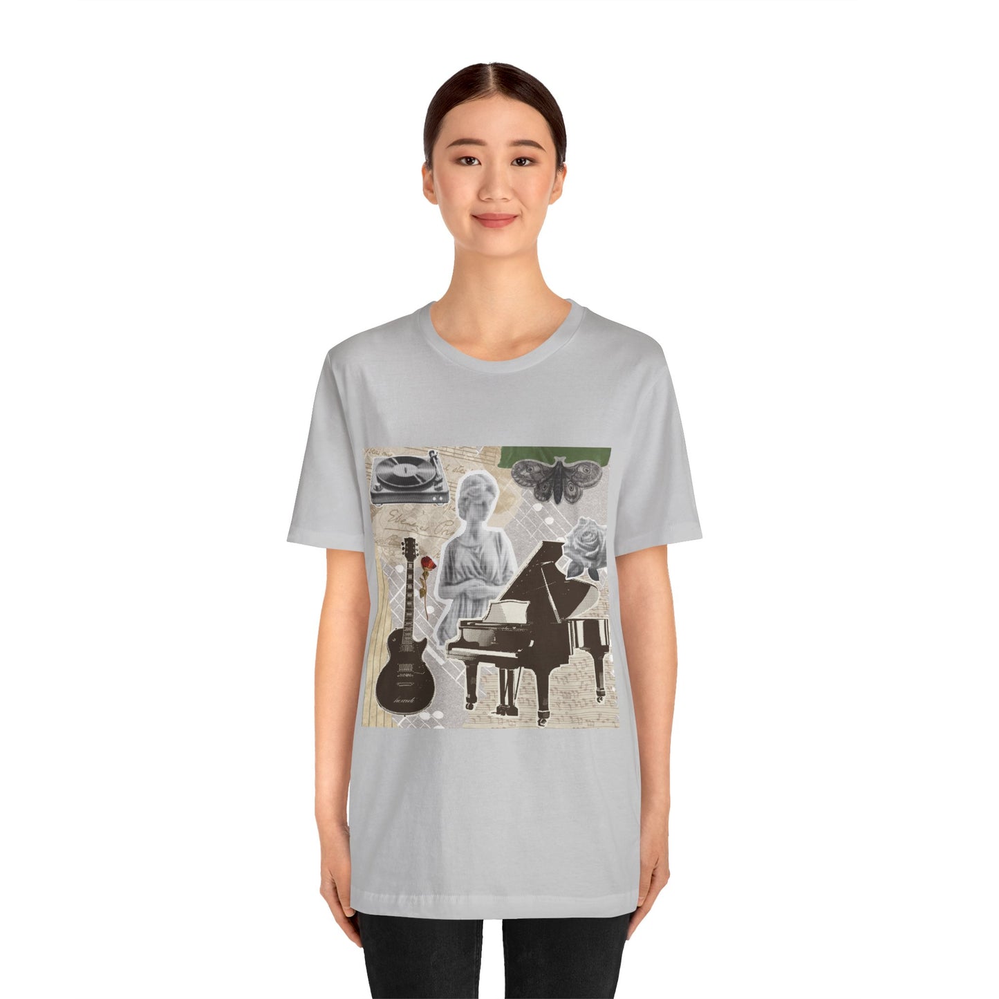 Phantom Music Graphic Streetwear T-Shirt